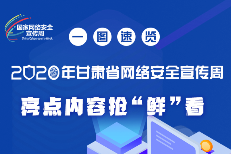 一图速览2020年凯发k8省网络安全宣传周，亮点内容抢“鲜”看！